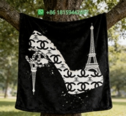Chanel Throw Blankets